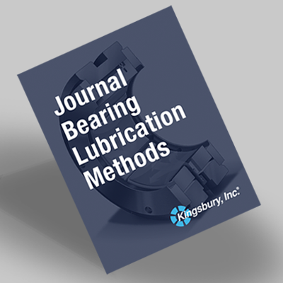 Journal Bearing Lubrication Methods